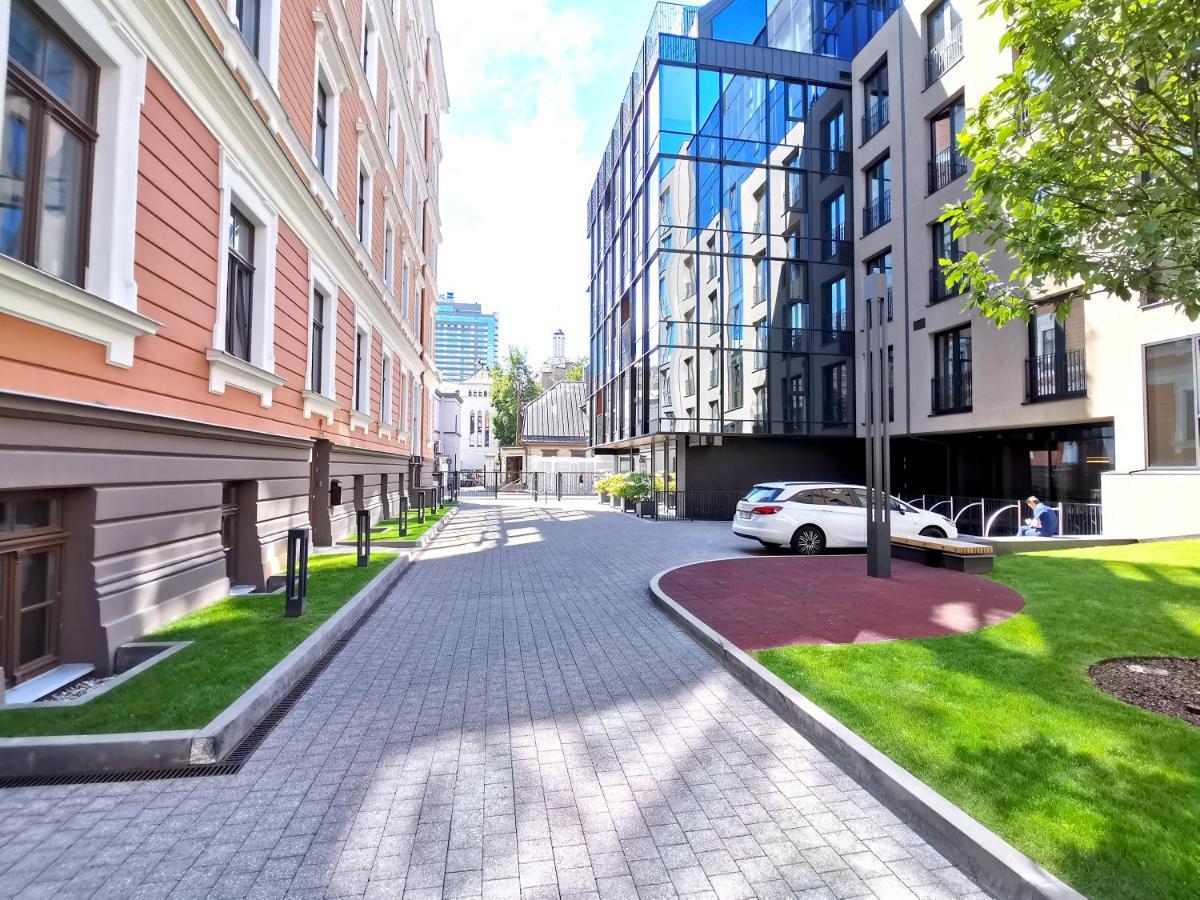 Lacplesa Downtown New 2-Bedroom Apartment Riga Eksteriør bilde